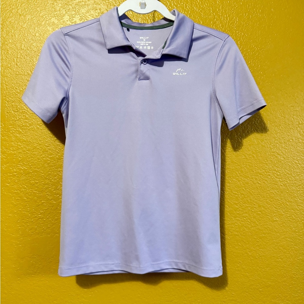 Boys Purple Polo Shirt